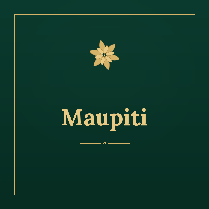 Maupiti – malý ostrov u Bora Bora