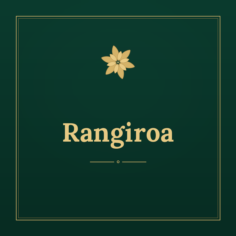 Rangiroa – největší atol Francouzské Polynésie